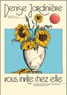 Affiche de Denise Jardinière vous invite chez elle