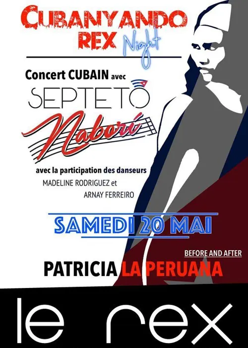 Affiche de Cubanyando Rex Night
