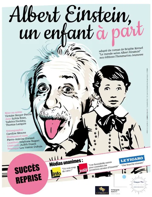 Affiche de Albert Einstein, un enfant à part