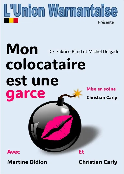 Affiche de Mon colocataire est une garce