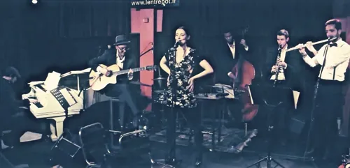 Affiche de Soirée Swing avec Cynthia Queenton & Les Zazous Swingers
