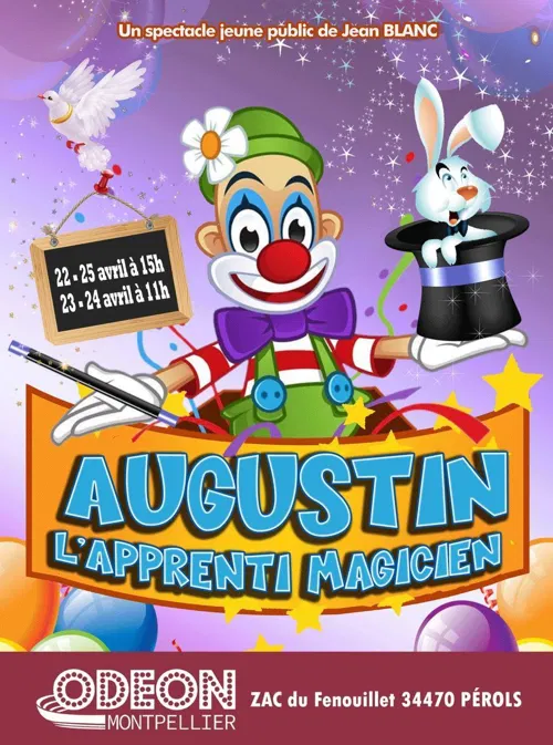 Affiche de Augustin le clown magicien