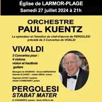 Orchestre Paul Kuentz : Vivaldi / Pergolesi | Larmor Plage - 