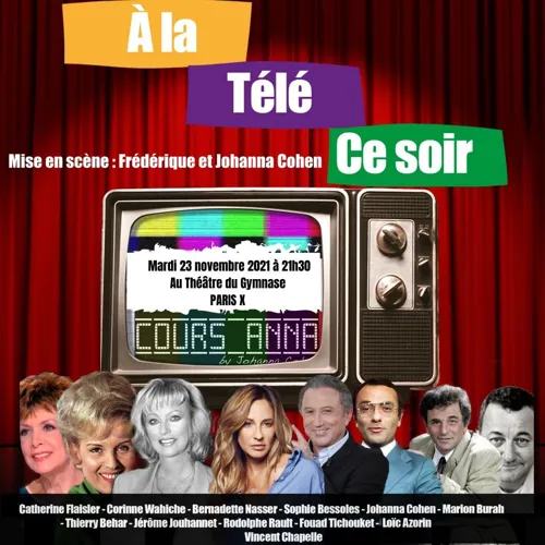 Affiche de A la télé ce soir