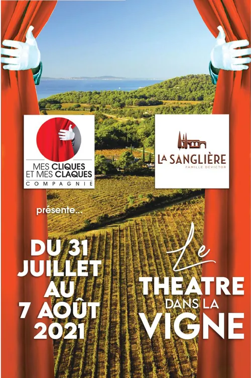 Affiche de Théâtre dans la Vigne
