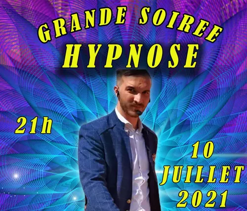 Affiche de Grande soirée Hypnose