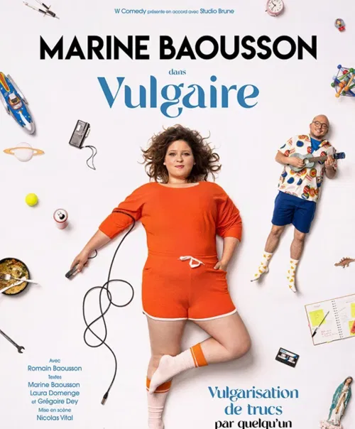 Affiche de Marine Baousson dans Vulgaire