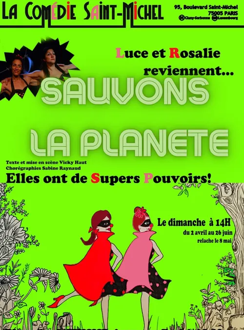 Affiche de Luce et Rosalie : sauvons la planète