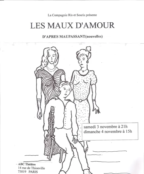 Affiche de Les maux d'amour