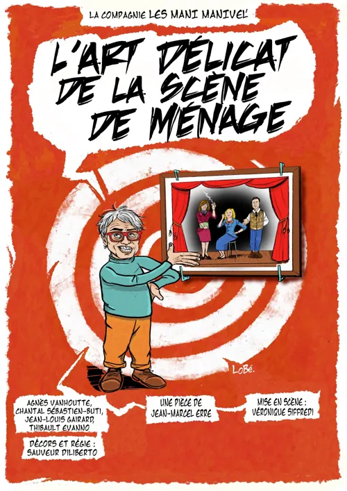 Affiche de L'art délicat de la scène de ménage