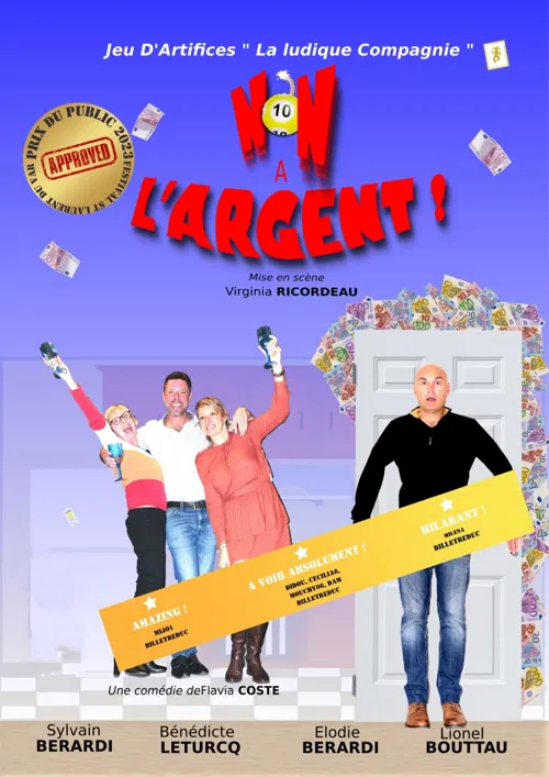 Affiche de Non à l'argent !