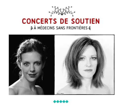 Affiche de Mélodies françaises et chansons des années 30 à nos jours pour MSF