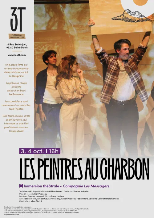 Affiche de Les peintres au charbon