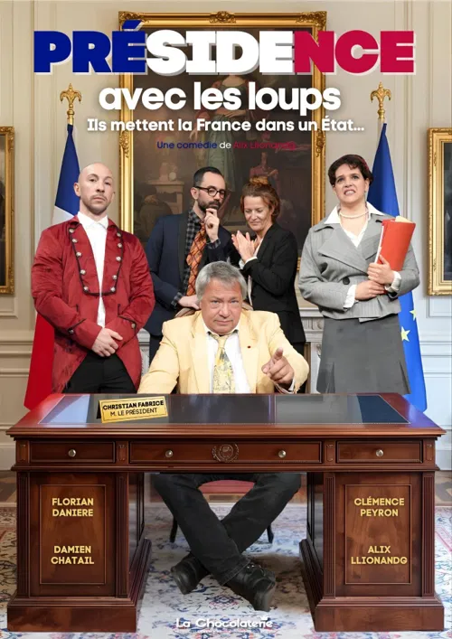 Affiche de Présidence avec les loups