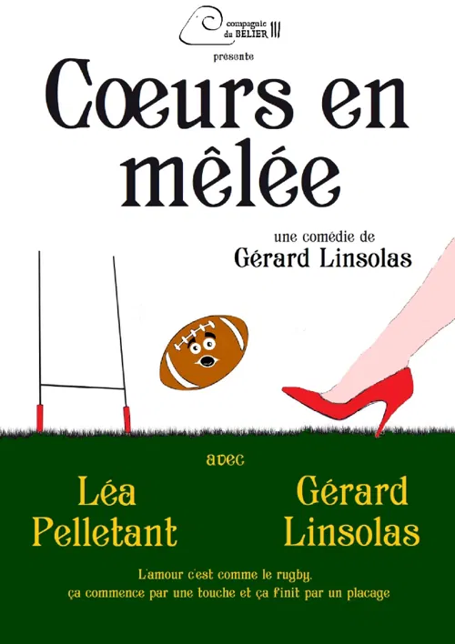 Affiche de Coeurs en mêlée