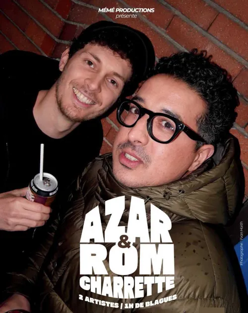 Affiche de Azar & Rom Charrette