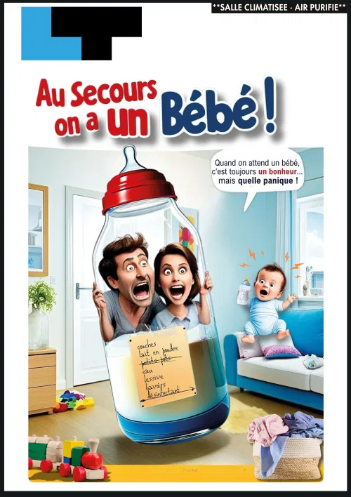 Affiche de Au secours on a un bébé !