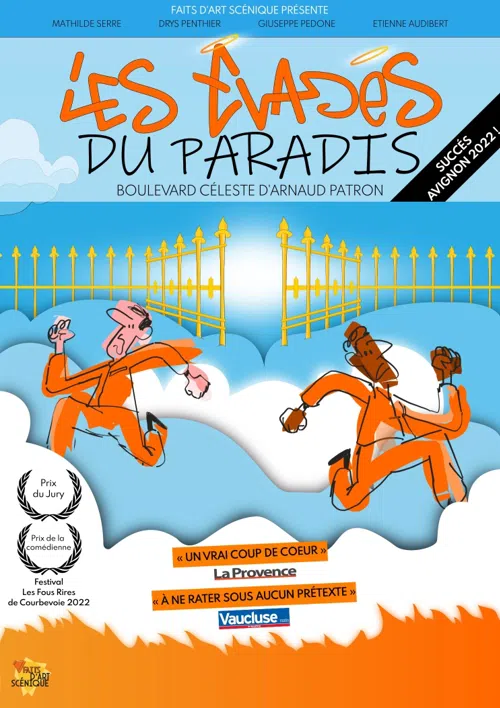 Affiche de Les évadés du Paradis