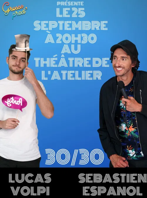 Affiche de Lucas Volpi et Sebastien Espanol se partage une heure !