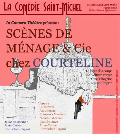 Affiche de Scènes de ménage & cie chez Courteline