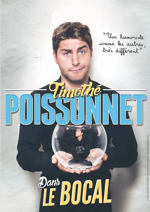 Affiche de Timothé Poissonnet dans Dans Le Bocal