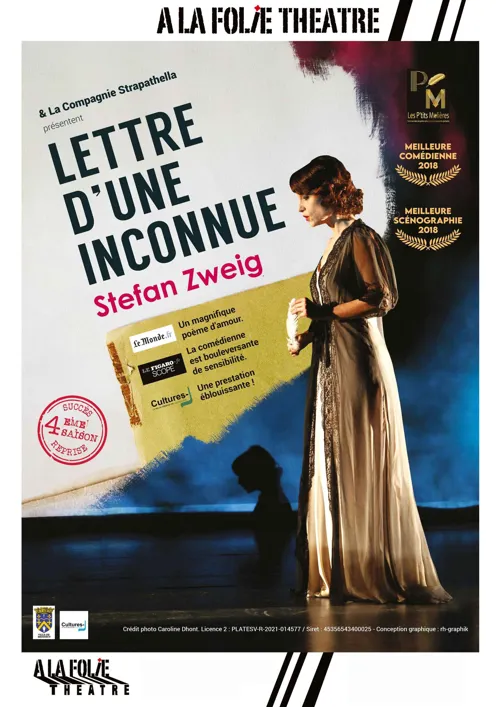 Affiche de Lettre d'une inconnue