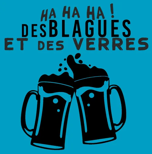 Affiche de Des blagues et des verres