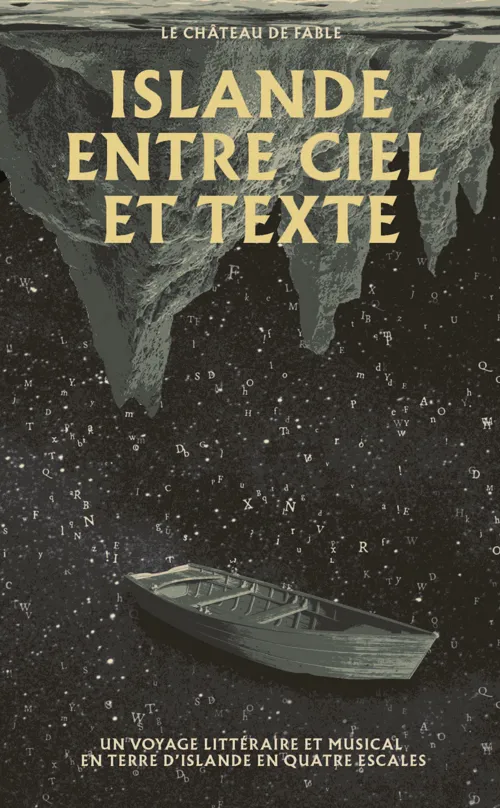 Affiche de Islande entre Ciel et Texte
