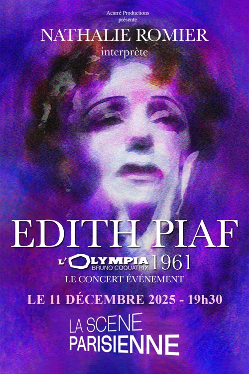 Affiche de Piaf, Olympia 61