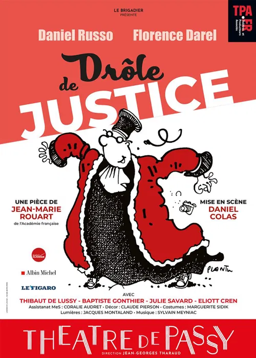 Affiche de Drôle de justice