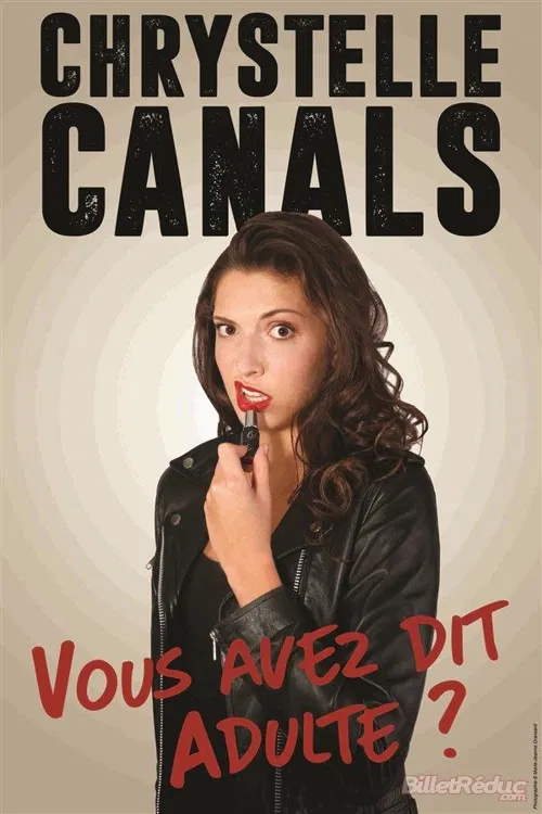 Affiche de Chrystelle Canals dans Vous avez dit Adulte ?