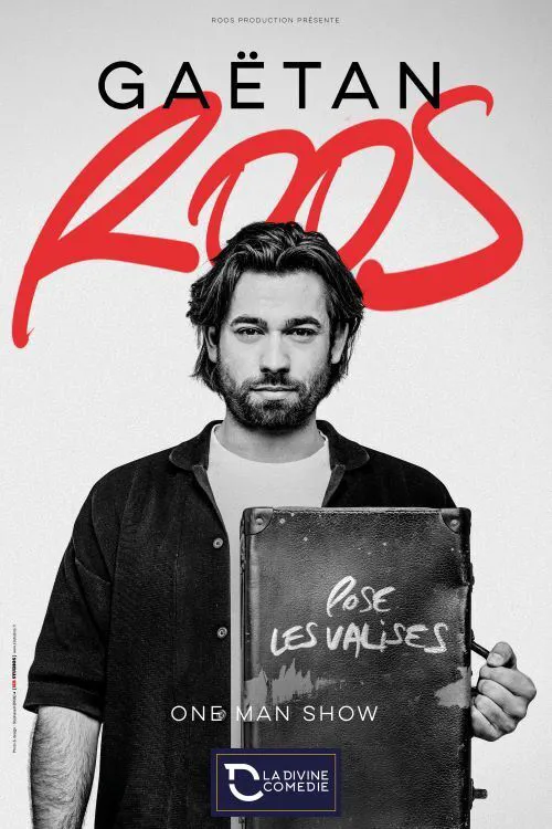 Affiche de Gaëtan Roos dans Pose les valises