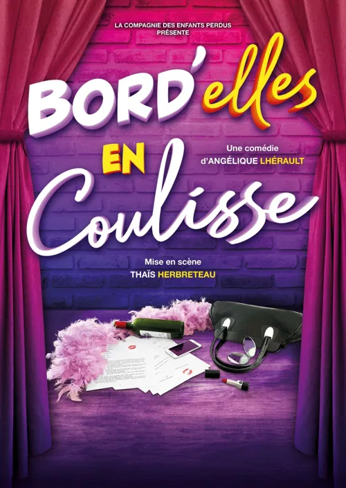 Affiche de Bord'elles en coulisse