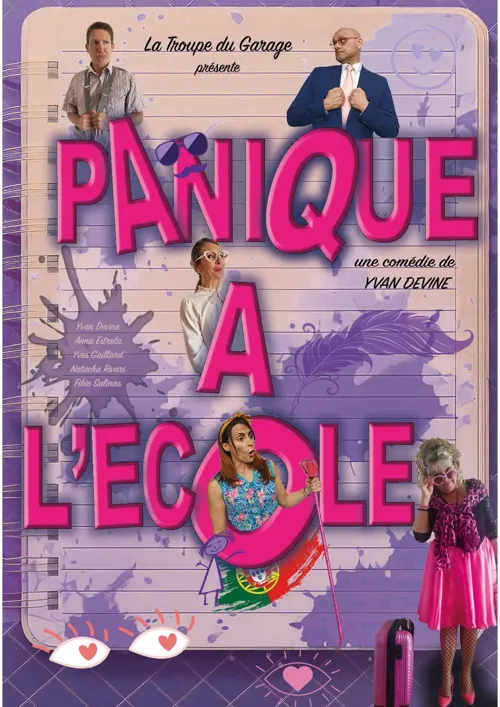 Affiche de Panique à l'école