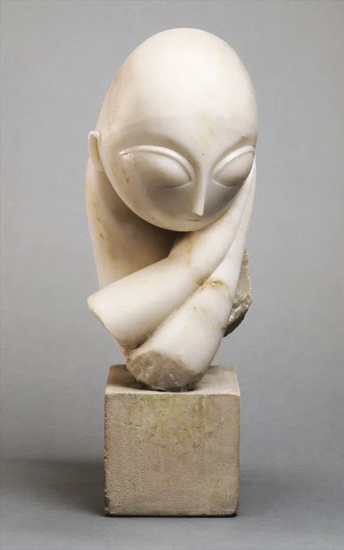 Affiche de Visite guidée : Exposition temporaire Constantin Brancusi, l'art ne fait que commencer