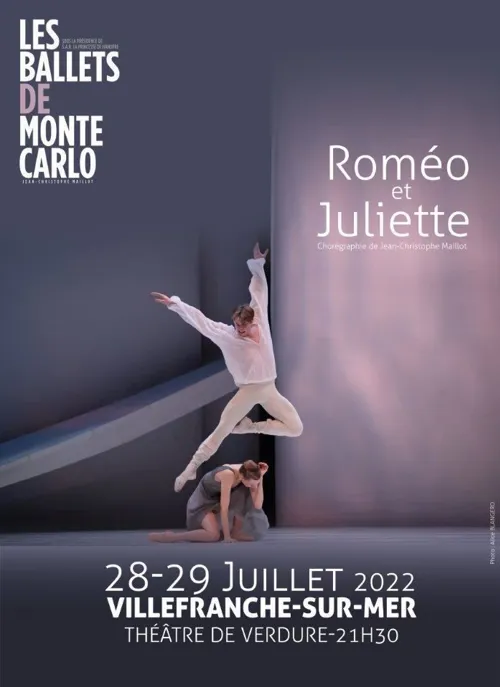 Affiche de Roméo et Juliette | par Les ballets de Monte-Carlo