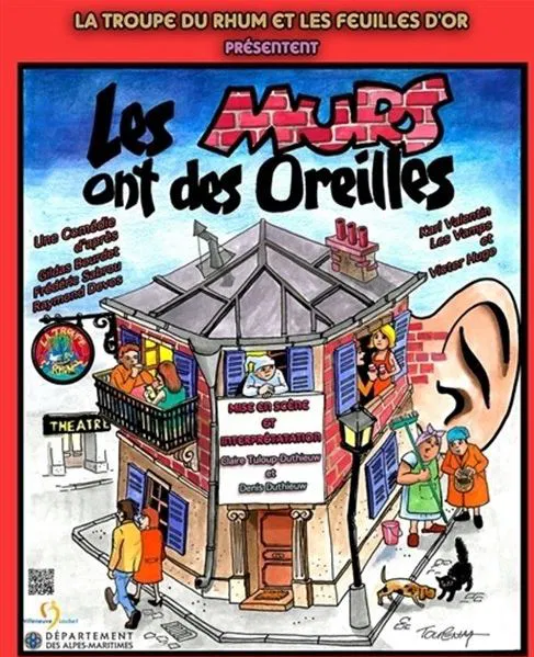 Affiche de Les murs ont des oreilles