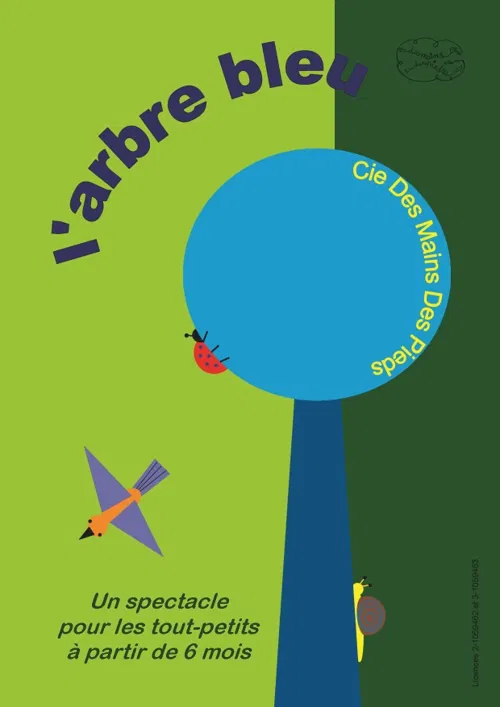 Affiche de L'Arbre bleu