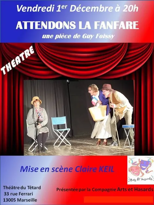Affiche de Attendons la fanfare