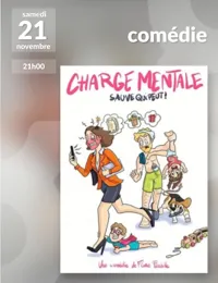 Affiche de Charge mentale, sauve qui peut !