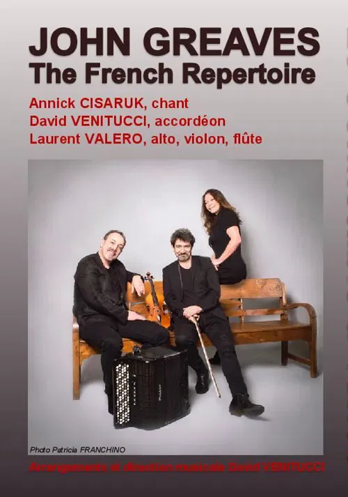 Affiche de John Greaves : The French Repertoire