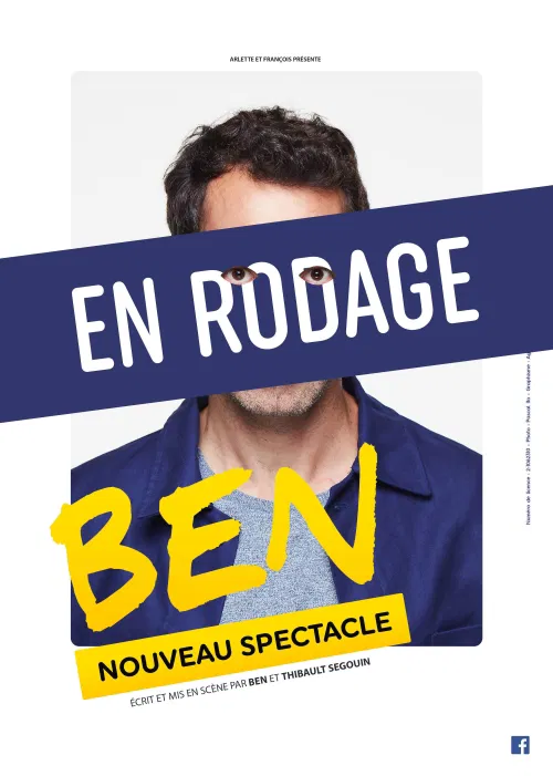 Affiche de Ben dans Ben en rodage
