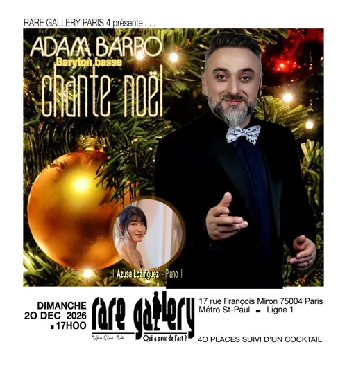 Affiche de Adam Barro chante Noël