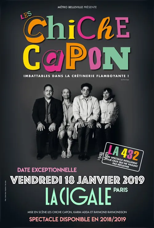 Affiche de Les Chiche Capon dans La 432