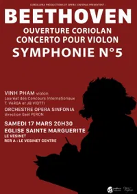 Beethoven: Symphonie n°5, Ouverture Coriolan, Concerto pour violon - 