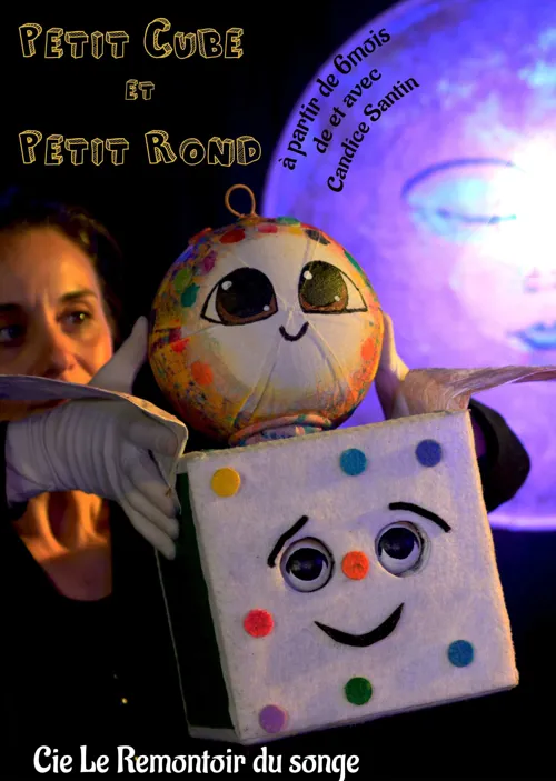 Affiche de Petit Cube et Petit Rond