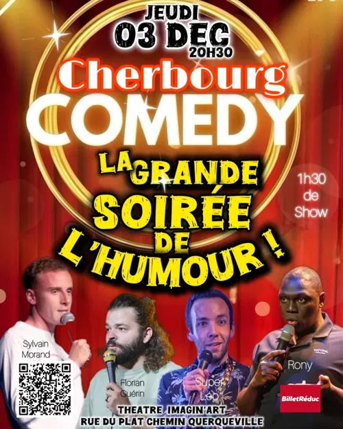 Affiche de Cherbourg Comedy : La Grande Soirée de l'Humour