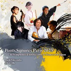 Affiche de Ponts Sonores Paris 2025