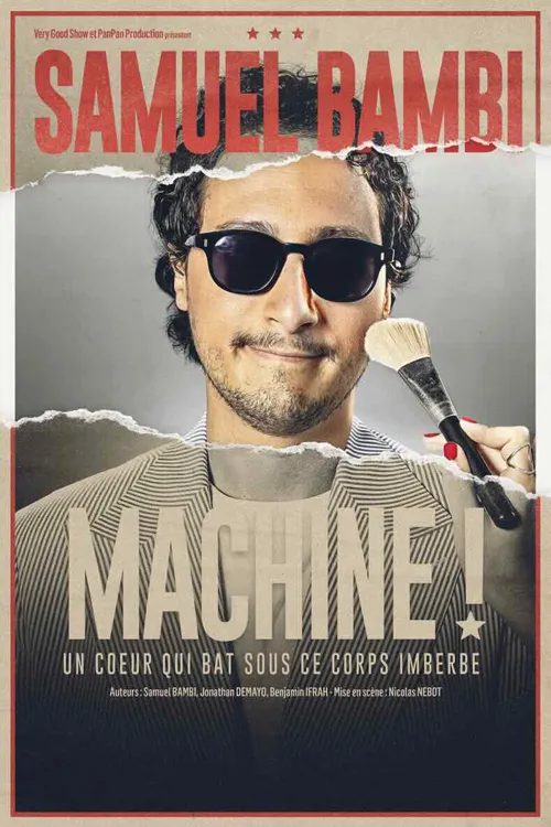 Affiche de Samuel Bambi dans Machine !