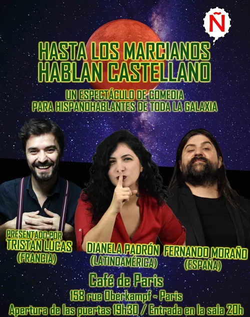 Affiche de Hasta los Marcianos hablan castellano